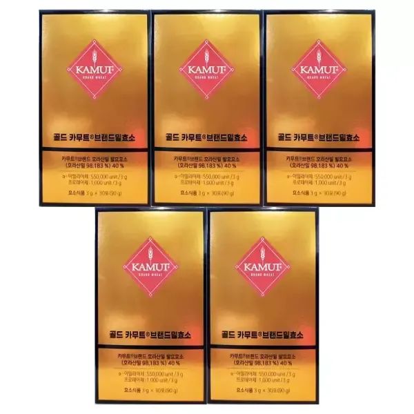 상품 이미지: 골드 카무트 효소 3g x 30포 x 5개 / 써클