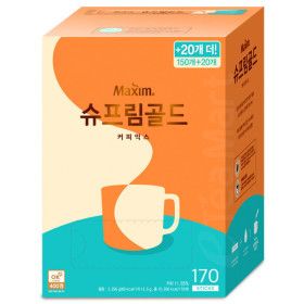 상품 이미지: 맥심 슈프림골드 커피믹스 170T