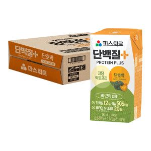 상품 이미지: 파스퇴르 단백질+ 단호박(음료) 195ml 20개입