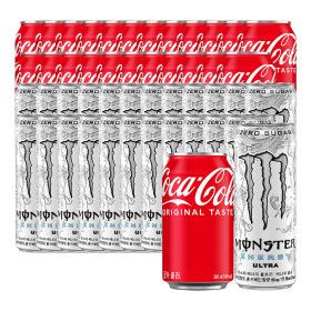 상품 이미지: 몬스터 에너지 울트라 355ml 24캔+코카콜라 350ml x 24캔