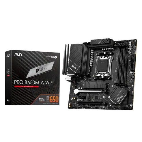 상품 이미지: MSI PRO B650M-A WIFI, 단일