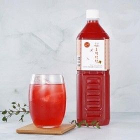 상품 이미지: 문경 프리미엄 자일로스 오미자청 1L X 2병 진한 원액 그대로