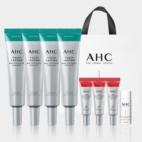 상품 이미지: AHC 유스래스팅 리얼 아이크림 포 페이스 35ml 4개 +(증정)아이크림 7ml 3개+쇼핑백+프로샷 에센스 20ml 1개