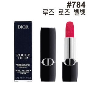 상품 이미지: 디올 루즈 립스틱 784 루즈 로즈 벨벳 3.5g