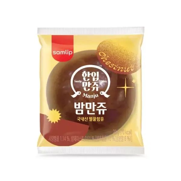 상품 이미지: 삼립 한입 정통밤만쥬 23g 40봉 외 (개별포장)