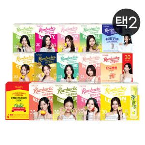 상품 이미지: 티젠 콤부차 애사비 30스틱X2박스 골라담기 / 당0g저칼로리로 가볍게 / 추가적립5%