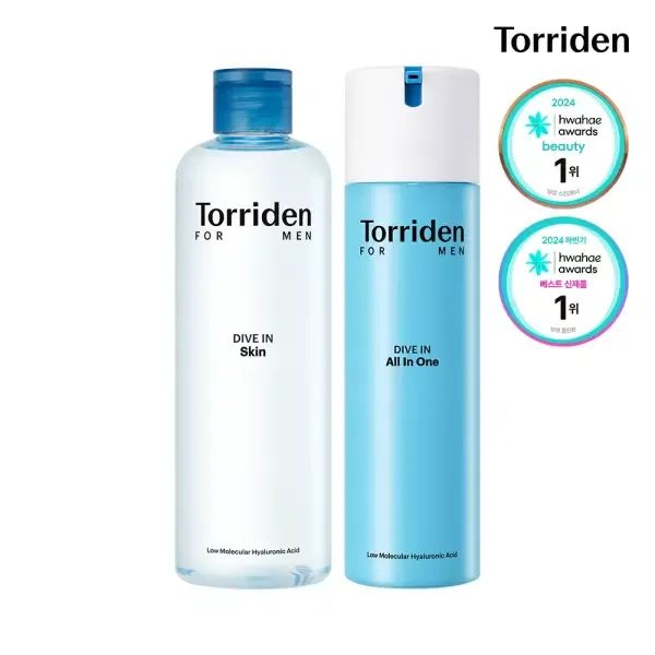 상품 이미지: [SET] 토리든 다이브인 포맨 저분자 히알루론산 스킨 300ml+올인원 200g