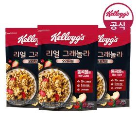 상품 이미지: 시리얼 리얼 그래놀라 400gx3개+실리콘컵 증정