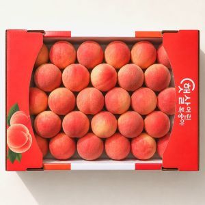 상품 이미지: (신선집중) 경북 달콤한 딱딱이 복숭아 4KG 중과 (19-24과)