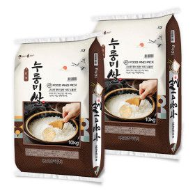 상품 이미지: 구수한향 누룽미 20kg(10kg+10kg) 맛있는 향미쌀 20키로 누룽지쌀 상등급쌀