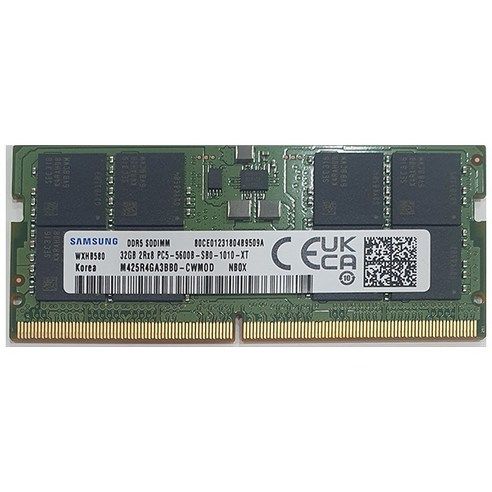 상품 이미지: 삼성 DDR5 44800 RAM 32GB 노트북 5600Mhz 랩탑 메모리