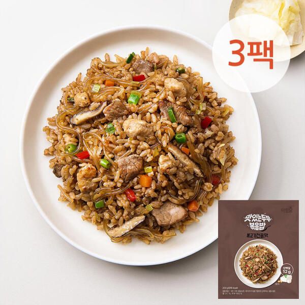 상품 이미지: [아임닭] 맛있는 저당 두부 볶음밥 불고기전골맛 200g 3팩