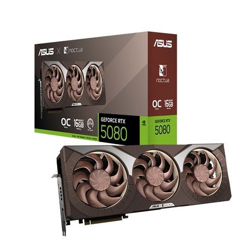 상품 이미지: 에이수스 지포스 RTX 5080 OC D7 16GB 그래픽카드 인텍앤컴퍼니