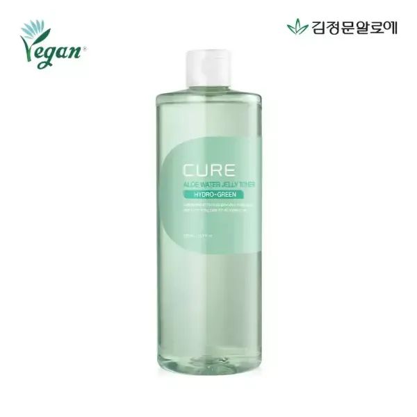 상품 이미지: 김정문알로에 큐어 워터 젤리 대용량 스킨/토너 500ml