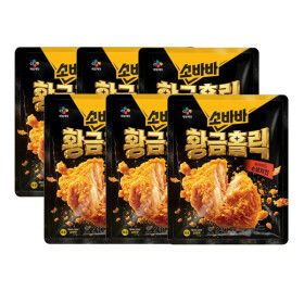 상품 이미지: CJ 고메 소바바 황금홀릭 순살치킨 240g x6개