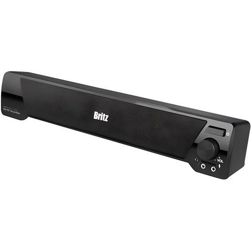 상품 이미지: 브리츠 USB 사운드바, BA-R9, 블랙