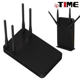 상품 이미지: IPTIME AX3000SM 블랙 WIFI6 기가비트 와이파이 유무선 공유기 2026년 4월 재출시