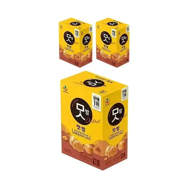상품 이미지: CJ 맛밤 420g(42g, 10입), 3개 (총 30입)