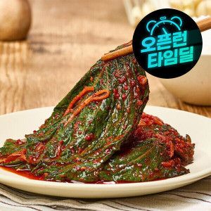 상품 이미지: (신선집중) 김치 비법양념 밥도둑 깻잎김치 500g+500g(총 1kg)