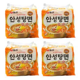 상품 이미지: 안성탕면 라면 (멀티팩)5개입 x4개