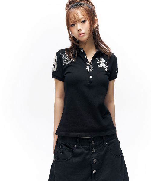 상품 이미지: TEAM SCHISM POLO SHIRT BLACK