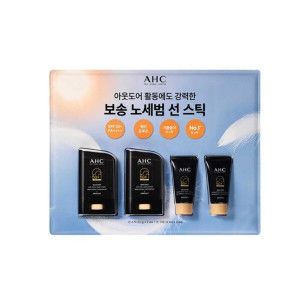 상품 이미지: AHC 마스터즈 선스틱 22g x 2개 + 선크림 10g x 2개