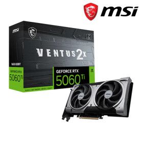 상품 이미지: MSI 지포스 RTX 5060 Ti 벤투스 2X OC 플러스 D7 16GB 그래픽카드 VGA