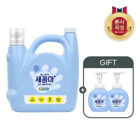 상품 이미지: (엘지생활건강)온더바디 세균아 꼼짝마 핸드워시 대용량 3.5L 레몬향 + 250ml 공병 2개 증정