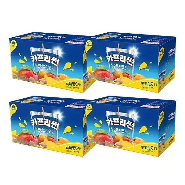 상품 이미지: 카프리썬 오렌지망고, 200ml, 40개