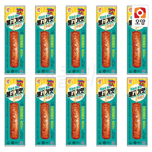 상품 이미지: 사조오양 불고기맛 후랑크 70g x 10개