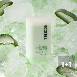 상품 이미지: (1+1  할인행사)리코셀 저자극 알로에 쿨링 수분 선스틱 20g 1+1 (임상완료)