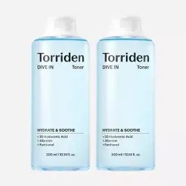 상품 이미지: [NEW] [2개] 다이브인 저분자 히알루론산 토너 300ml (+수딩크림 20ml)
