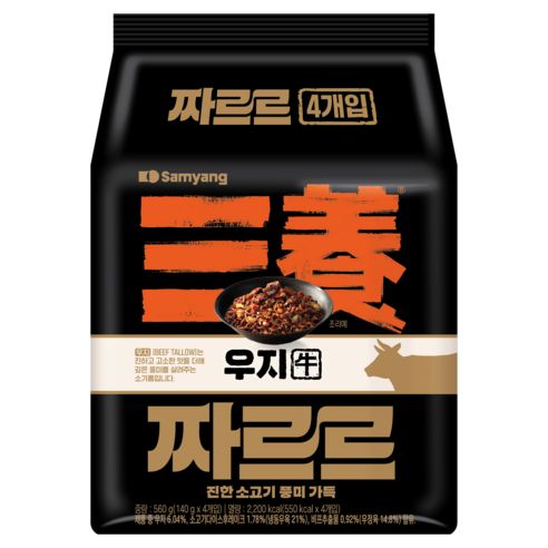 상품 이미지: 삼양 짜르르 140g, 4개