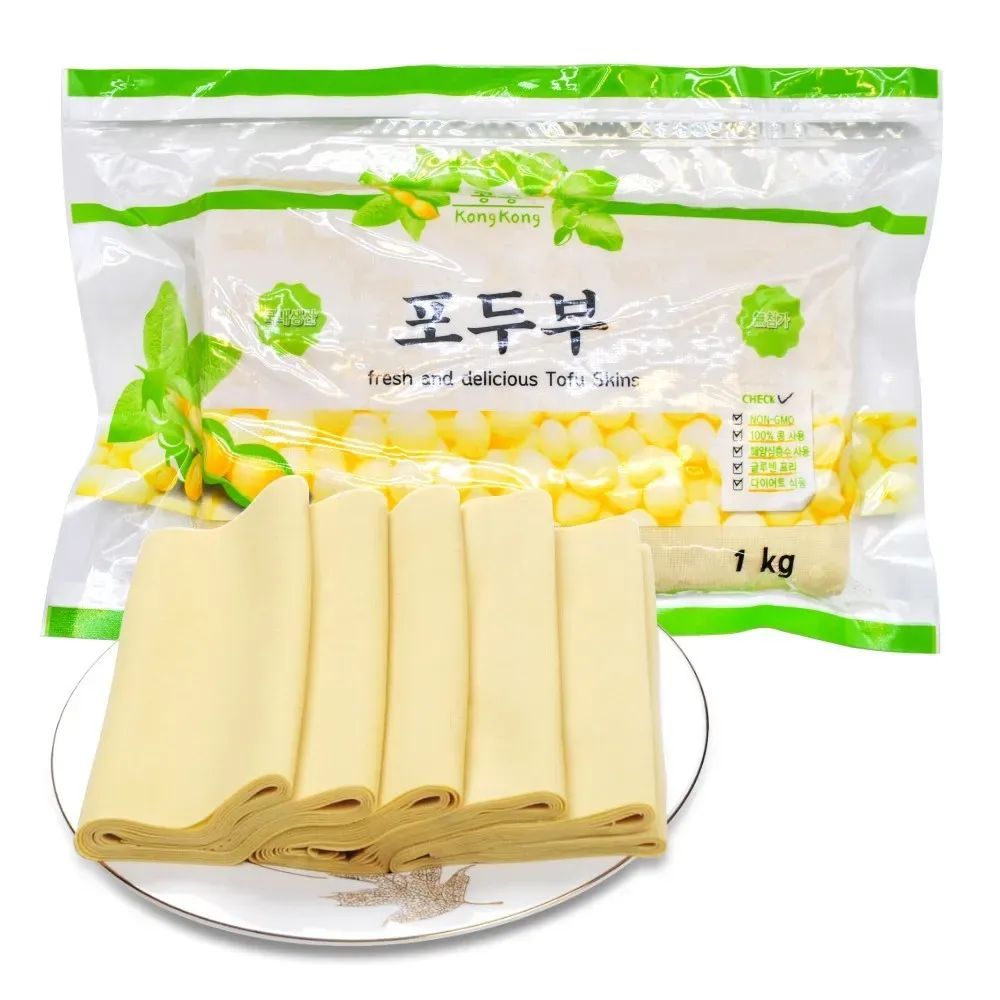 상품 이미지: non-gmo 냉장 포두부1KG 건두부 마라탕 마라향궈 훠궈 샤브샤브