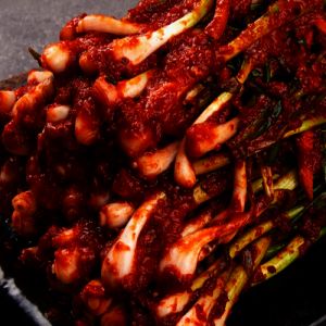상품 이미지: 알싸하고 맛있는 전라도식 진짜 파김치 1kg+1kg 총 2kg 짜장라면에 단짝 알싸하고 맛있는 파김치