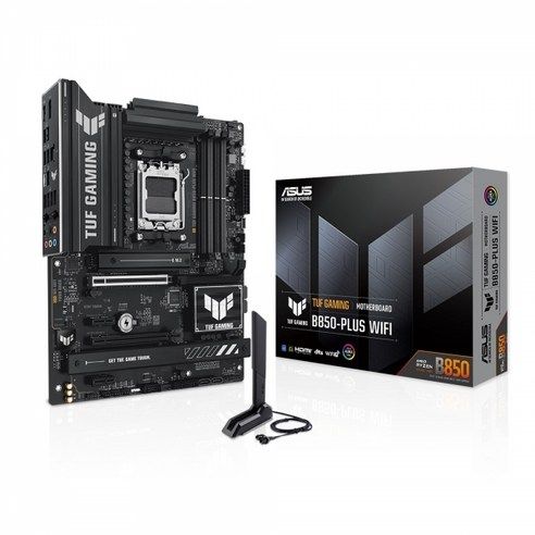 상품 이미지: ASUS TUF Gaming B850-PLUS WIFI STCOM 에이수스 컴퓨터 게이밍 PC 메인보드 AMD CPU추천 MainBoard