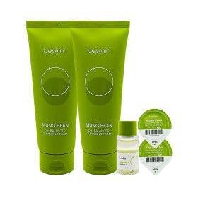 상품 이미지: 비플레인 녹두 약산성 클렌징 폼 160ml + 160ml