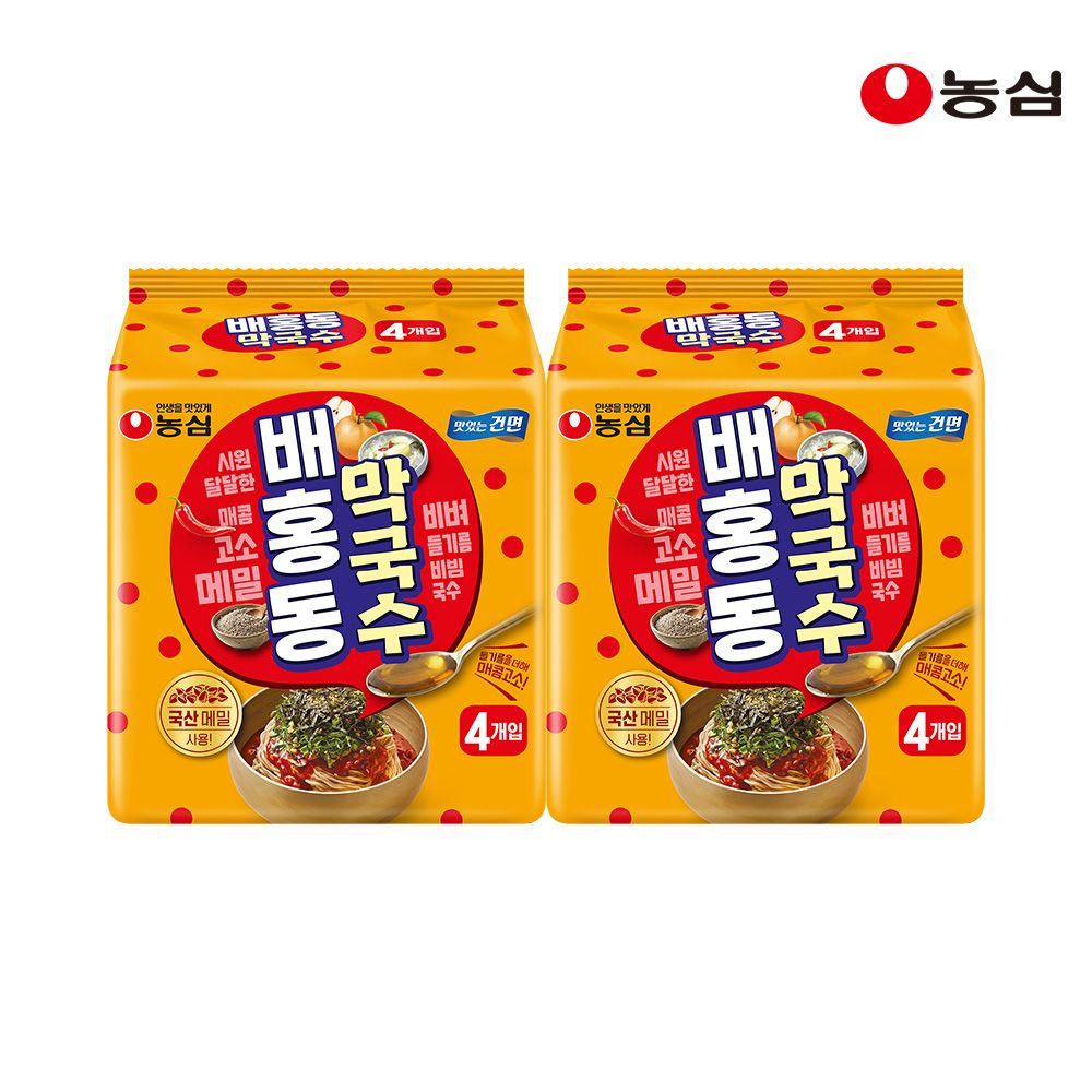 상품 이미지: 농심 배홍동 막국수, 114g, 8개
