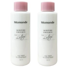 상품 이미지: 마몽드 모이스처 에멀전 320ml x 2개 대용량 스킨로션 여성용 화장품