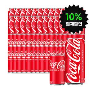 상품 이미지: (10%결제할인) 코카콜라 490ml x24캔+코카콜라 190ml x30캔