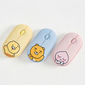 상품 이미지: 무선마우스 카카오 춘식이 초경량 무소음 블루투스 사무실 회사 휴대용