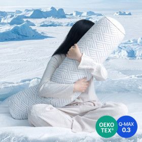 상품 이미지: (7/10 냉감 특가)냉감 바디필로우 듀라론 Qmax 0.42 국내생산 오코텍스 인증 쇼파 침대 패드 열대야 여름