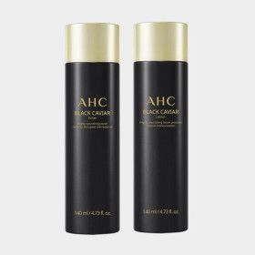 상품 이미지: AHC 블랙캐비어 기초 2종세트 (토너+로션 중 교차선택 가능)