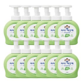 상품 이미지: 아이깨끗해 핸드워시 청포도향 490ml 본품 용기 12개(1BOX)
