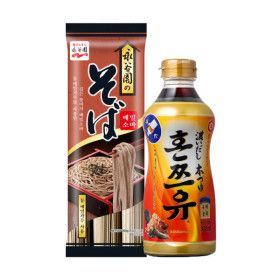상품 이미지: 시즌한정소바키트 (기꼬만혼쯔유500ml+나가타니엔소바300g 1개)