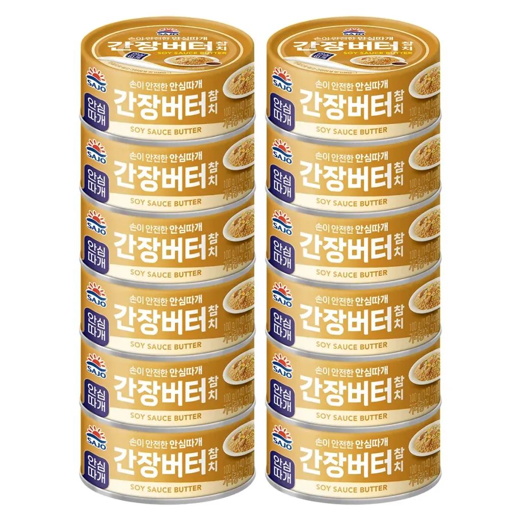 상품 이미지: [사조공식샵] 간장버터참치 100g * 12캔(4번들 3입)