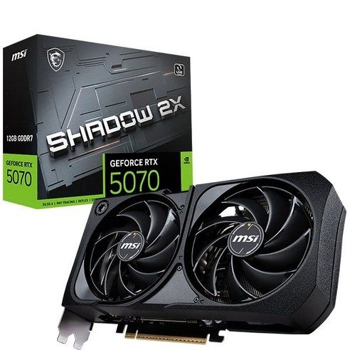 상품 이미지: MSI 지포스 RTX 5070 쉐도우 2X OC D7 12GB