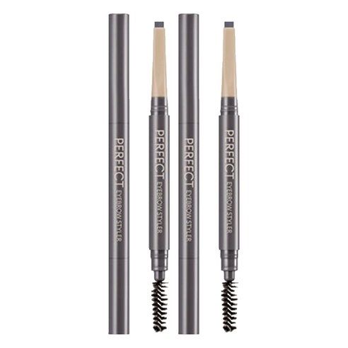 상품 이미지: 미샤 퍼펙트 스타일러 아이브로우 오토펜슬 0.15g, 그레이브라운, 2개