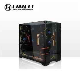 상품 이미지: 리안리 O11 Vision Compact 컴퓨터케이스 블랙-O11 Vision Compact 블랙