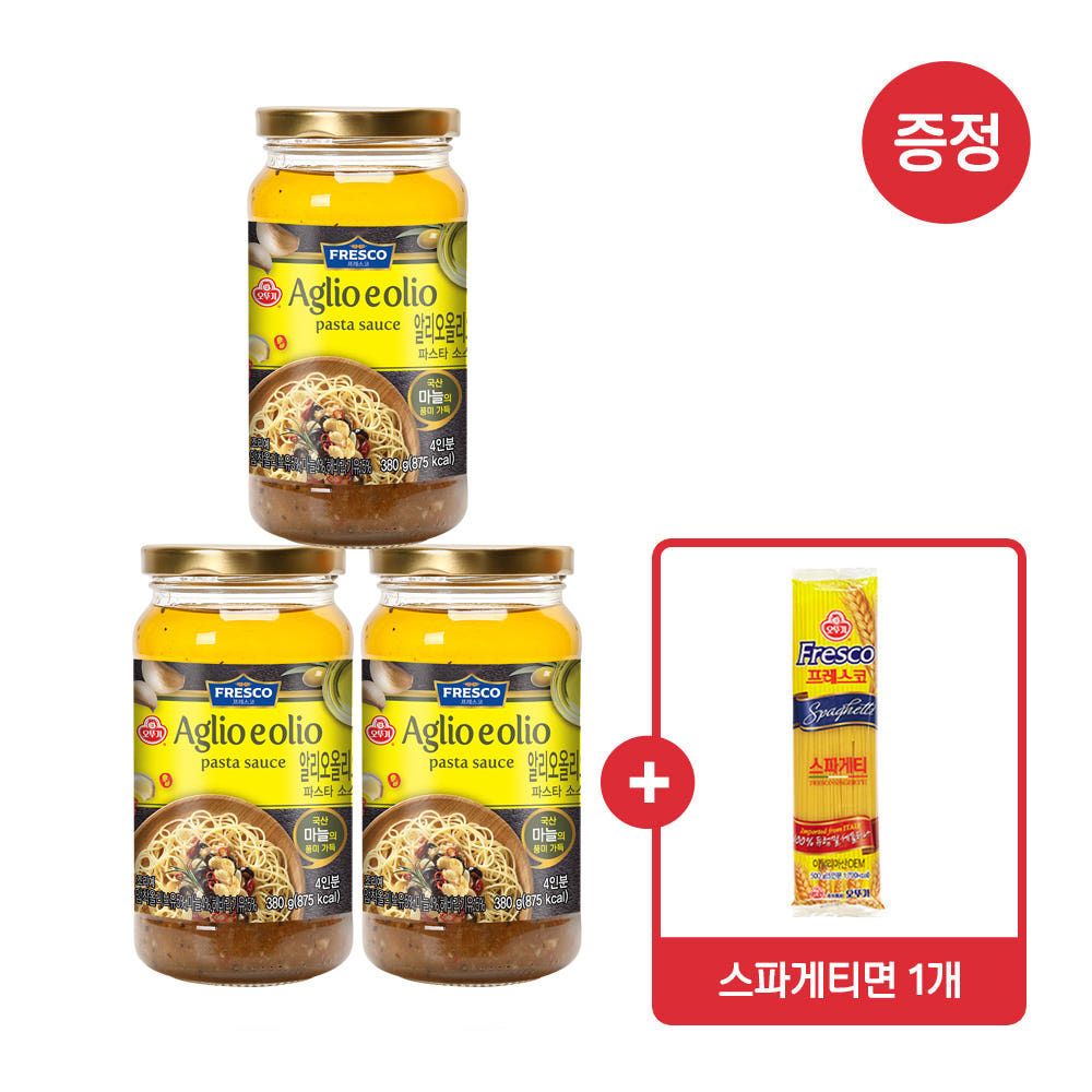 상품 이미지: [스파게티면 500g 1개 증정] 오뚜기 프레스코 알리오올